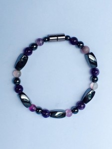 Magnetic Hematite Bracelet MHB 09